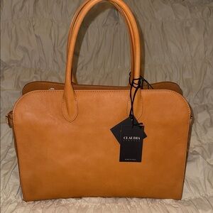 Tan Leather Satchel
